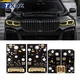 Yellow Angel Eye DRL LED Boards For BMW G11 G12 LCI 740i M750I  LED Headlight