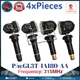  Tire Pressure Monitoring Sensors TPMS Fits For Ford GL3T-1A180-AA 315MHz 4PCS