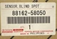NEW OEM Sensor Blind Spot M -Toyota (88162-58050) never used same as 88162-58051