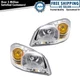 TRQ Headlight Assembly Set Fits 2005-2010 Chevrolet Cobalt 2007-2009 Pontiac G5
