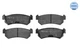 Meyle 025 240 7114 brake pad set, disc brake for Chevrolet Daewoo