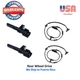 4 ABS wheel speed sensor Front Rear Left & Right Fit Dodge 2010 Ram 2500 RWD 