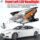 Front Left Driver LH Xenon Headlight For 2014-2017 Maserati Quattroporte Lamp US