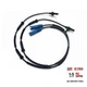 2Pcs Rear Left and Right ABS Wheel Speed Sensor Compatible with MINI 2009 2010