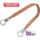 Allstar ALL76330-9, Copper Ground Strap 9In W/ 3/8In Ring Terminals Performance