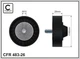 Caffaro 483-26 Idler/Guide Pulley, V-ribbed Belt for BMW, BMW (BRILLIANCE)