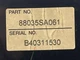 2005 SUBARU FORESTER OEM THEFT LOCKING COMPUTER CONTROL MODULE 88035-SA061 05