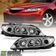 For 2003-2005 Mazda 6 w/o Fog Light Factory Headlights Headlamps Pair Left+Right