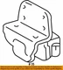 51909-35011 Toyota Tube sub-assy, pintle hook support 5190935011, New Genuine OE
