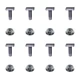 8 BUMPER/GRILLE SQUARE HEAD STUDS & 8 CORRECT NUTS! FOR '19 & UP RAM & GLADIATOR