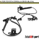 2x ABS Wheel Speed Sensor for Toyota Corolla 09-13 1.8L 2.4L Front Left & Right