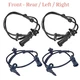 4 x ABS Wheel Speed Sensor Front-Rear Left / Right Fits Tesla  Model X 2016-2023