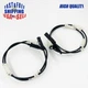 2Pcs ABS Wheel Speed Sensor Rear LH & RH for BMW G12/30 530e 530i 740i xDrive M5