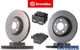 Brembo Brake Set Front Rear 360 320mm Mercedes C Cash Register AMG W205 X253 C253