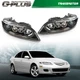 Fit For Mazda 6 2006-2008 Headlights Halogen Left & Right Side Pair Headlamps