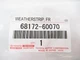 Genuine OEM Toyota Lexus 68172-60070 Driver LH Front Belt Molding 2008-15 LX570