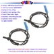 6793820 Rear Left and Right 2 ABS Wheel Speed Sensor Set For Mini Cooper 2009-13