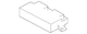 Genuine Audi Control Module 8T0-959-760-E