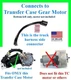 fits Ram Dodge 1500 2500 3500 Transfer Case Gear Motor Connector Plug Wiring