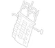 Genuine Mercedes-Benz Insert Adjustable 207-910-98-02