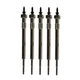 Set of 5 Glow Plug Motorcraft ZD19 for Ford Transit-150/250 2015-2019