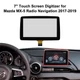 Fit for Mazda 3 CX-3 MX-5 Radio Navigation 7" Touch Screen Digitizer TM070RDZ38