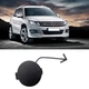 Rear Tow Hook Eye Cover Cap for Volkswagen Tiguan 2010-2017 5N0807441 black