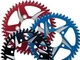 HONDA 1993-2022 TRX90 / TRX 90 X  VORTEX ALUMINUM 428 REAR SPROCKET 45-57