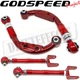 For Mazda 3 2014-19 Godspeed 4pc Adjustable Rear Camber Arm + Toe Alignment Kit