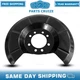 Rear LH & RH Brake Dust Shield New For Mazda 3 2004-2013 5 2006-2010 2012-2015