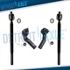 Front Steering Inner Outer Tie Rod End Link for Mazda 3 Sport 5
