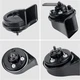For Toyota Camry RAV4 Sienna Highlander Prius Corolla C-HR 2PC 12v Eletric Horn 