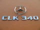 98 99 00 01 02 MERCEDES CLK430 CONVERTIBLE REAR EMBLEM LOGO BADGE SIGN A23352