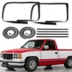 8PCS/Set Door Weatherstrip Seal Kit For 1983-1994 Chevy S10 Blazer GMC S15 Pkmnd