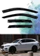 For Jaguar F-Pace 2016-on Deflector Window Visors Guard Vent Weather Shield