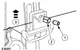 Lincoln 2000-2006 - Rear Regulator Glass Peg and Dowel to connect clip and glass