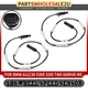 2x Rear LH & RH ABS Wheel Speed Sensor for BMW G12/30 530e 530i 740i xDrive M5