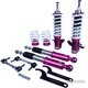 Godspeed *16way MonoSS Suspension Coilover Shock+Spring for Honda CRZ CR-Z 11-16