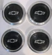 1984 - 1991 Chevrolet Chevy S10 Blazer C10 Poverty Dog Dish Hub Caps - Full Set