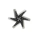 Derale 19115 Universal Black Hub 15" High Performance Stainless Steel Fan Blade
