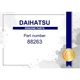 Genuine Daihatsu Skid Control Relay No.2 - Part No. 88263-21010 (8826321010)