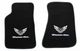 NEW! Carpet Floor Mats 1982-02 PONTIAC FIREBIRD Trans AM Embroidered Logo Silver