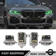 Green Angel Eye DRL LED Module For BMW G12 LCI 740i 740iX 745eX M760iX 2020-2022