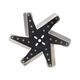 Derale 19115 15" High Performance Stainless Steel Standard Rotation Flex Fan