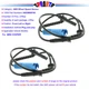 x2ABS Speed Sensor Front LH & RH For Mini Cooper Countryman 11-16 Paceman 13-16 
