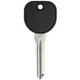 SOLID HEAD TRANSPONDER IGNITION CHIP KEY FOR 05 06 07 08 2009 2010 PONTIAC G5 G6