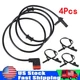 For Mercedes-Benz W211 2115403017 4Pcs Wheels Front Rear ABS Wheel Speed Sensor