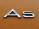 08 09 10 11 12 13 14 15 16 AUDI A5 REAR EMBLEM LOGO BADGE SIGN USED OEM A34042