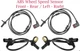 4 x ABS Wheel Speed Sensor Front-Rear Left & Right Fits Mercedes Benz 2003-2012