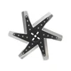 Derale Hi Stainless Steel Flex Fan Clockwise Rotation 15" Dia 19115